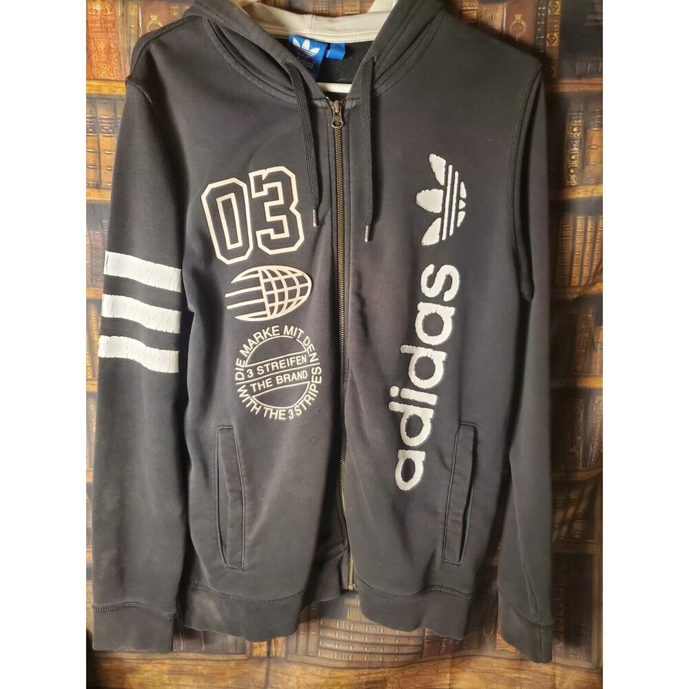 Adidas Originals Men's Logos Hoodie Men's Medium